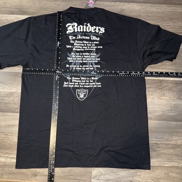 Las Vegas Raiders “The Autumn Wind is a Raider” T-shirt XL NWT 2011 Rare - Picture 7 of 7